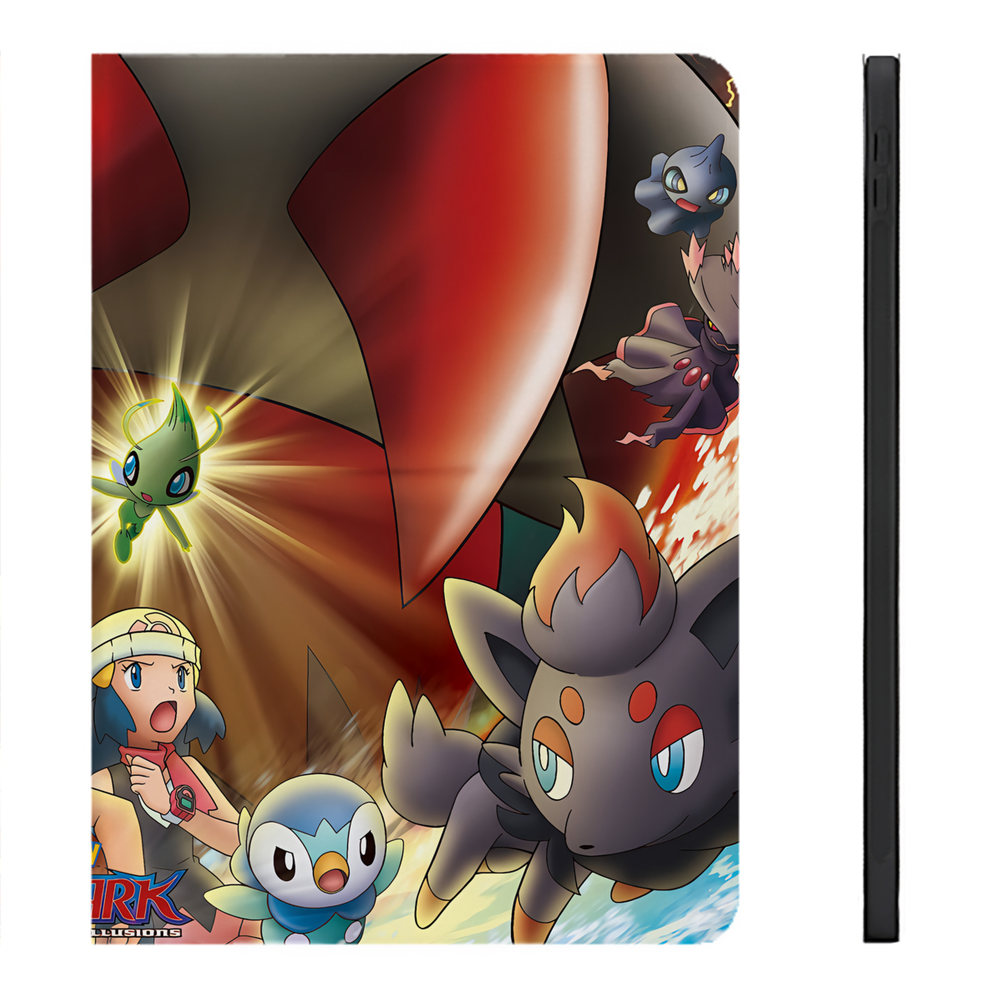 （画像用） ポケットモンスター Pokémon IPadケース ペンホルダー付き ブックスタイルデザイン